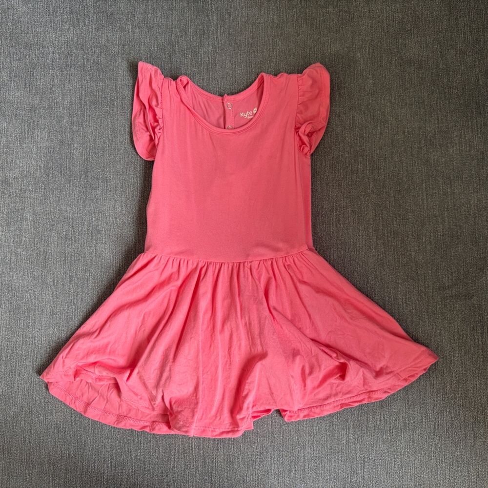 Kyte Baby - Twirl Bodysuit - Guava